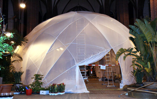 Installation Garten Eden in der Christuskirche, Hannover